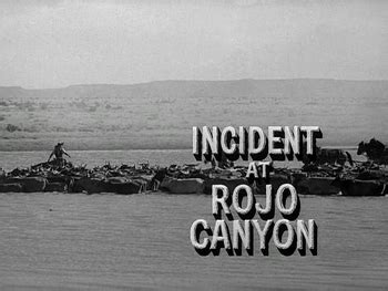 Clint Eastwood. . Incident at rojo canyon